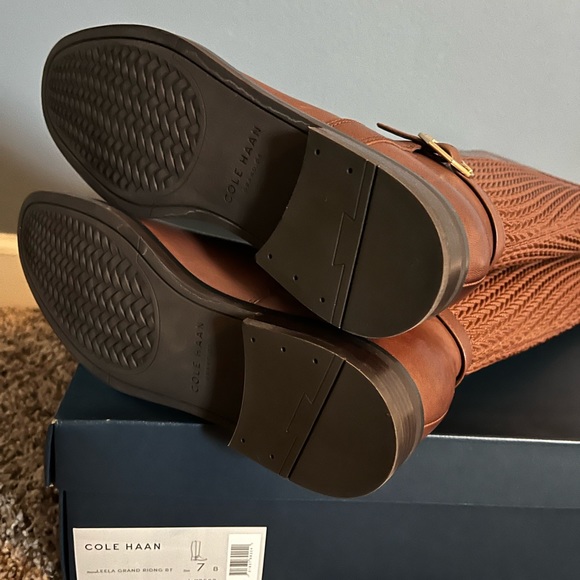 Cole Haan Lela Grand Riding Boot, Size 7 - Picture 4 of 5